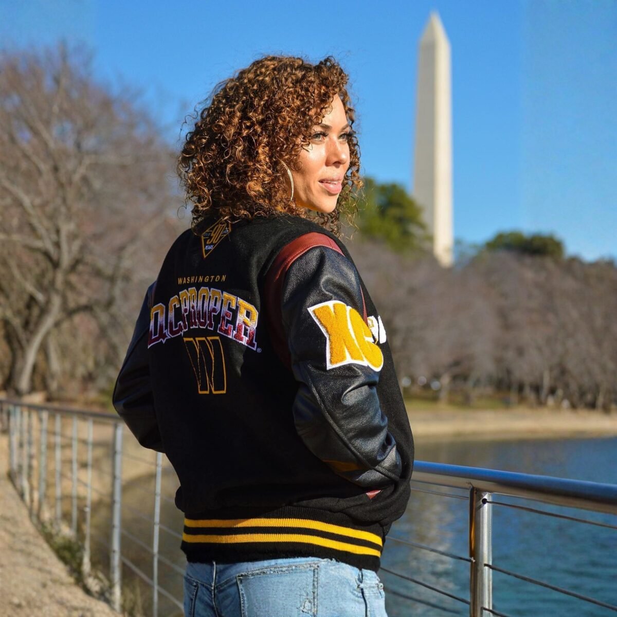 NFL Washington Commanders Wool Jacket