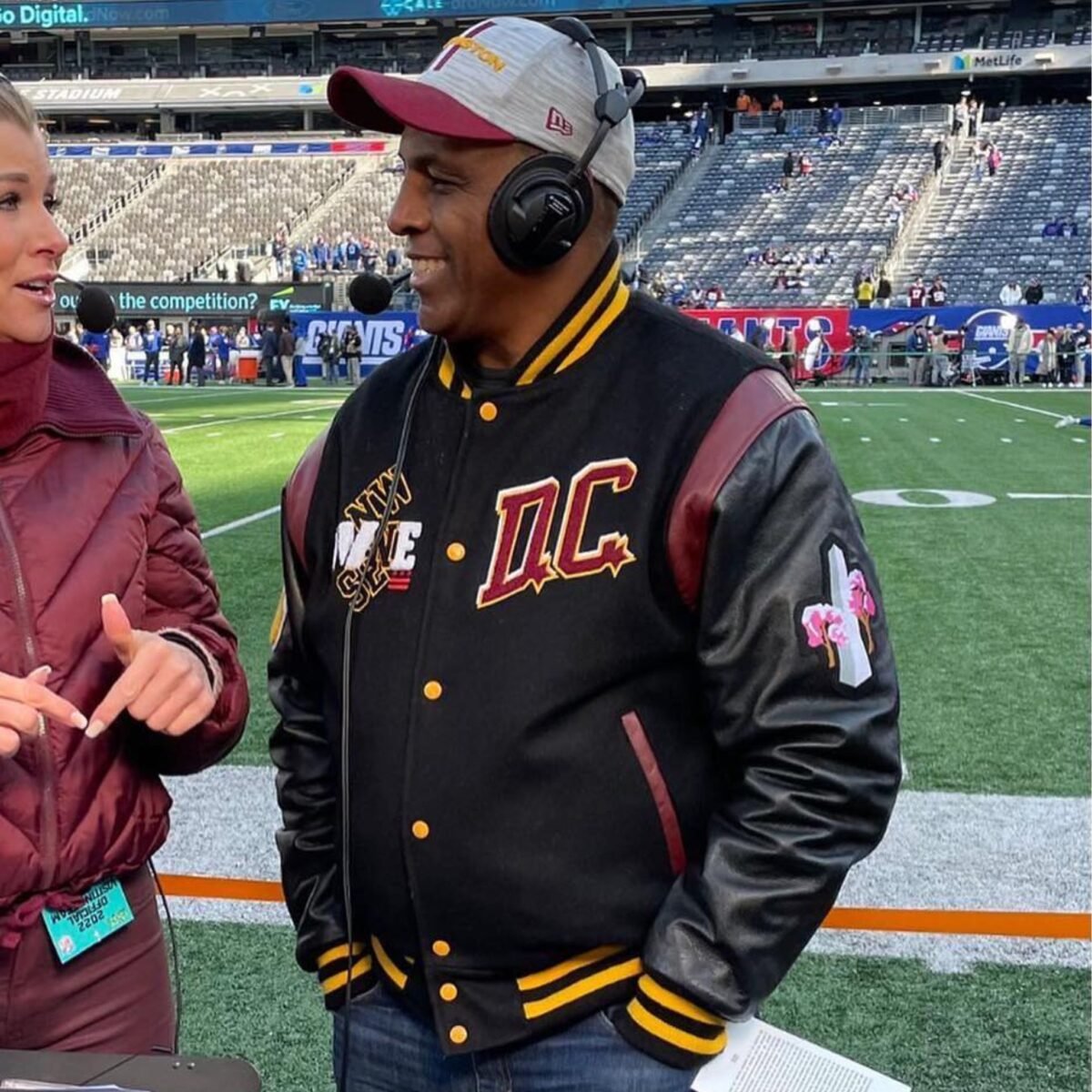 NFL Washington Commanders Wool Jacket