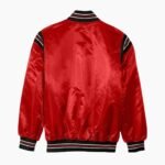 NHL Carolina Hurricanes Satin Varsity Jacket