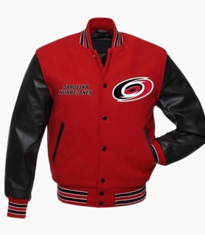 NHL Carolina Hurricanes Wool Varsity Jacket