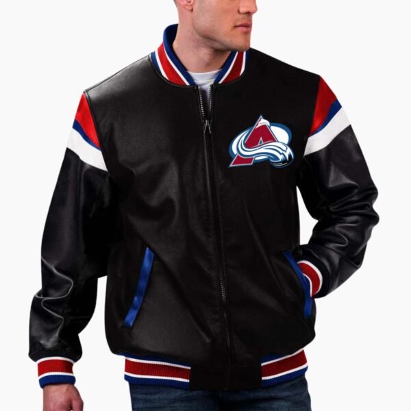 NHL Colorado Avalanche Leather Jacket