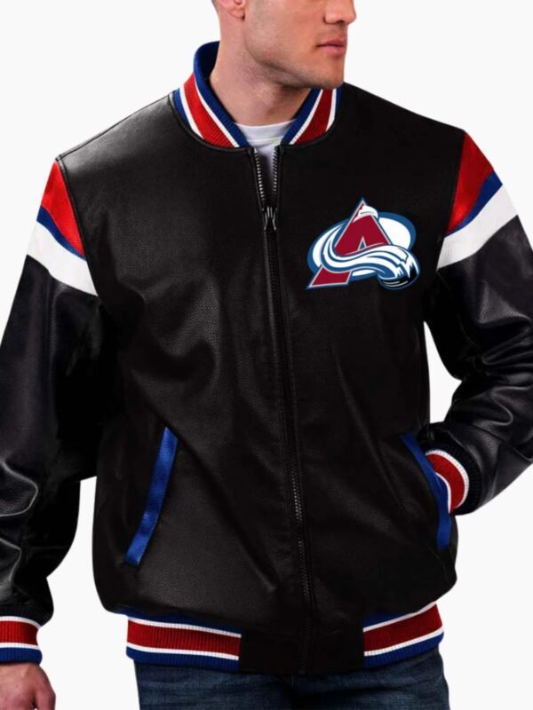 NHL Colorado Avalanche Leather Jacket