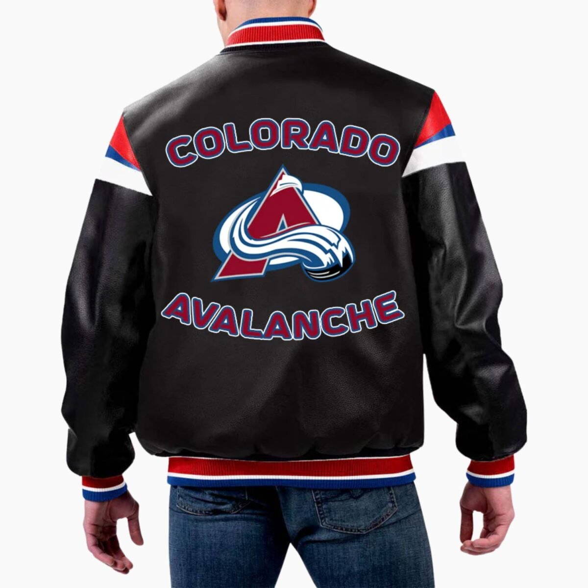 NHL Colorado Avalanche Leather Jacket