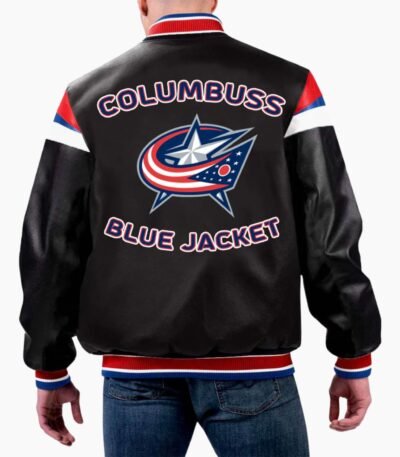 NHL Columbus Leather Jacket