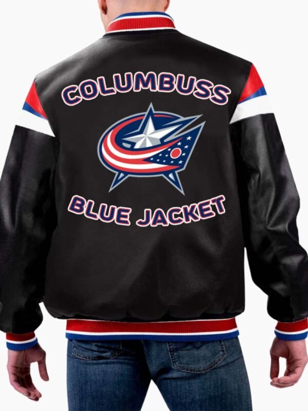 NHL Columbus Leather Jacket