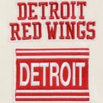 NHL Detroit Red Wings Retro Classic Mens Rib Wool Varsity Jacket