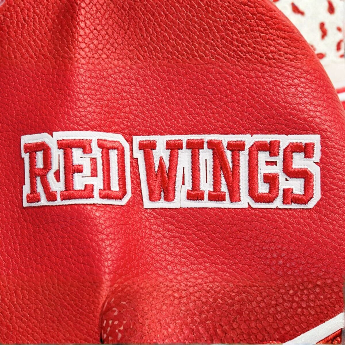 NHL Detroit Red Wings Retro Classic Mens Rib Wool Varsity Jacket