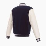 NHL Florida Panthers Black Wool Varsity Jacket