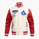 NHL Montreal Canadiens Retro Classic Men's Rib Wool Varsity Jacket