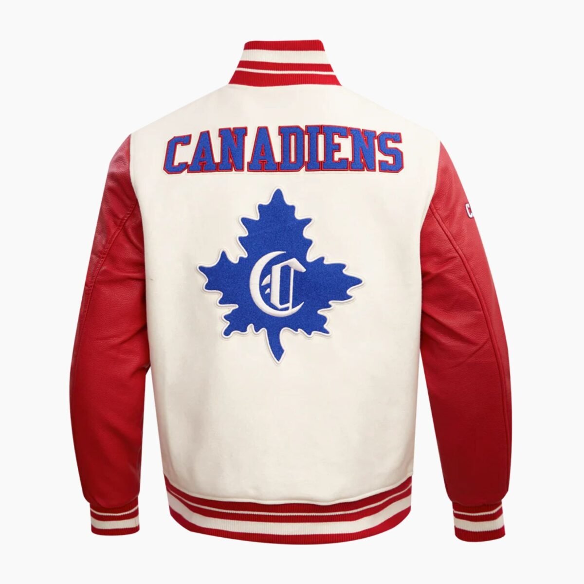 NHL Montreal Canadiens Retro Classic Men's Rib Wool Varsity Jacket