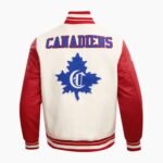 NHL Montreal Canadiens Retro Classic Men's Rib Wool Varsity Jacket