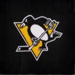 NHL Pittsburgh Penguins Script Tail Womens Wool Varsity Jacket