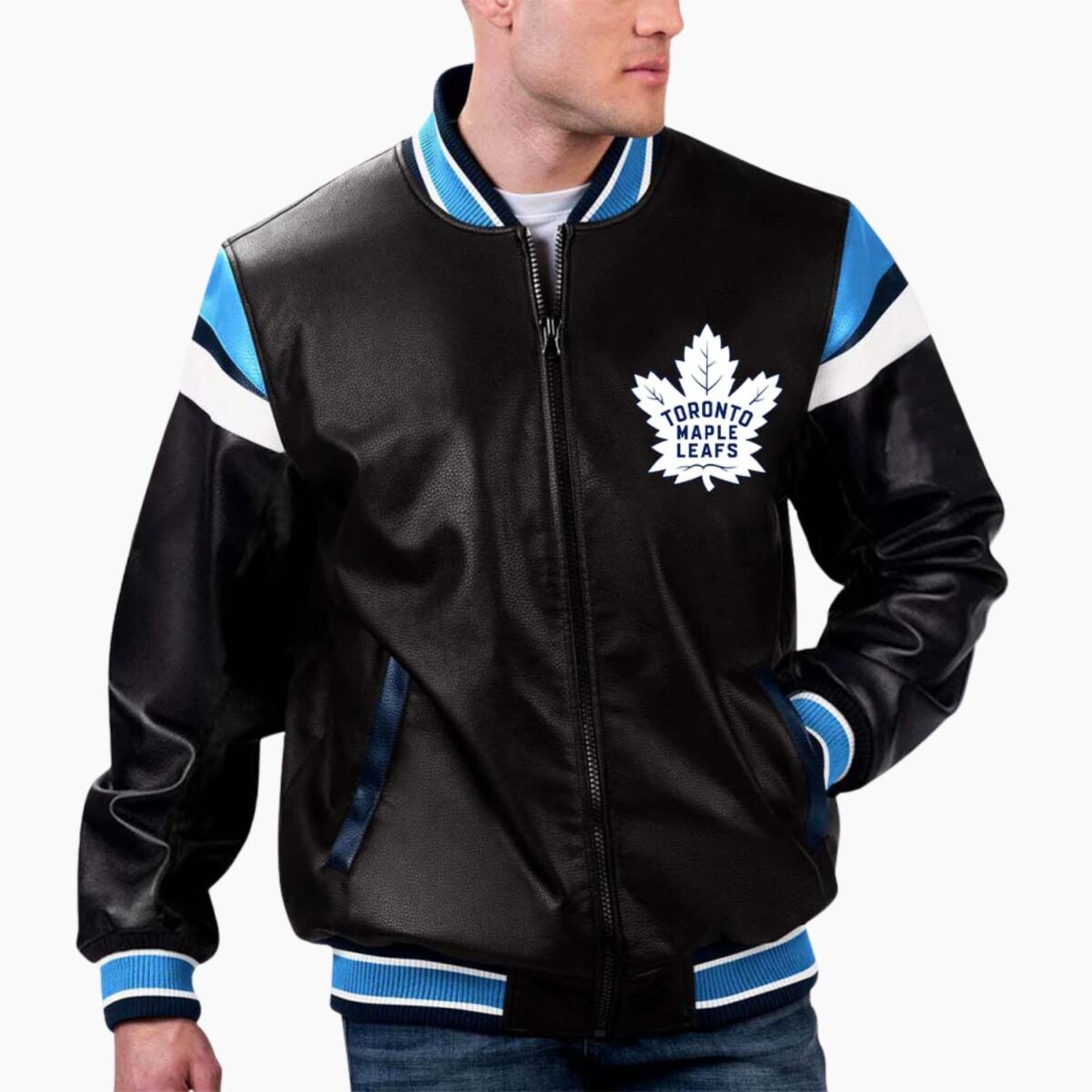 NHL Toronto Maple Leafs Leather Jacket NHL Toronto Maple Leafs Leather Jacket