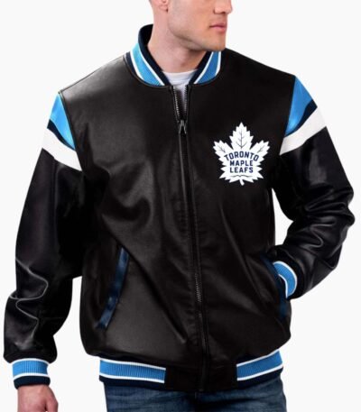 NHL Toronto Maple Leafs Leather Jacket