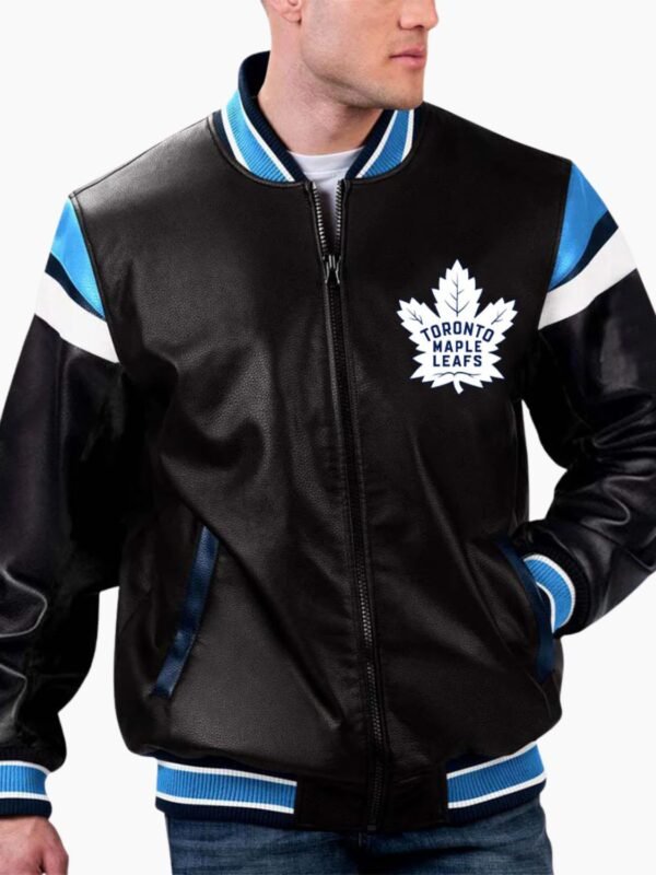 NHL Toronto Maple Leafs Leather Jacket