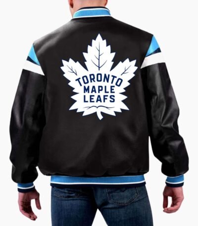NHL Toronto Maple Leafs Leather Jacket