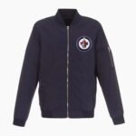 NHL Winnipeg Jets Nylon Varsity Jacket
