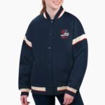 NHL Winnipeg Jets Satin Varsity Jacket