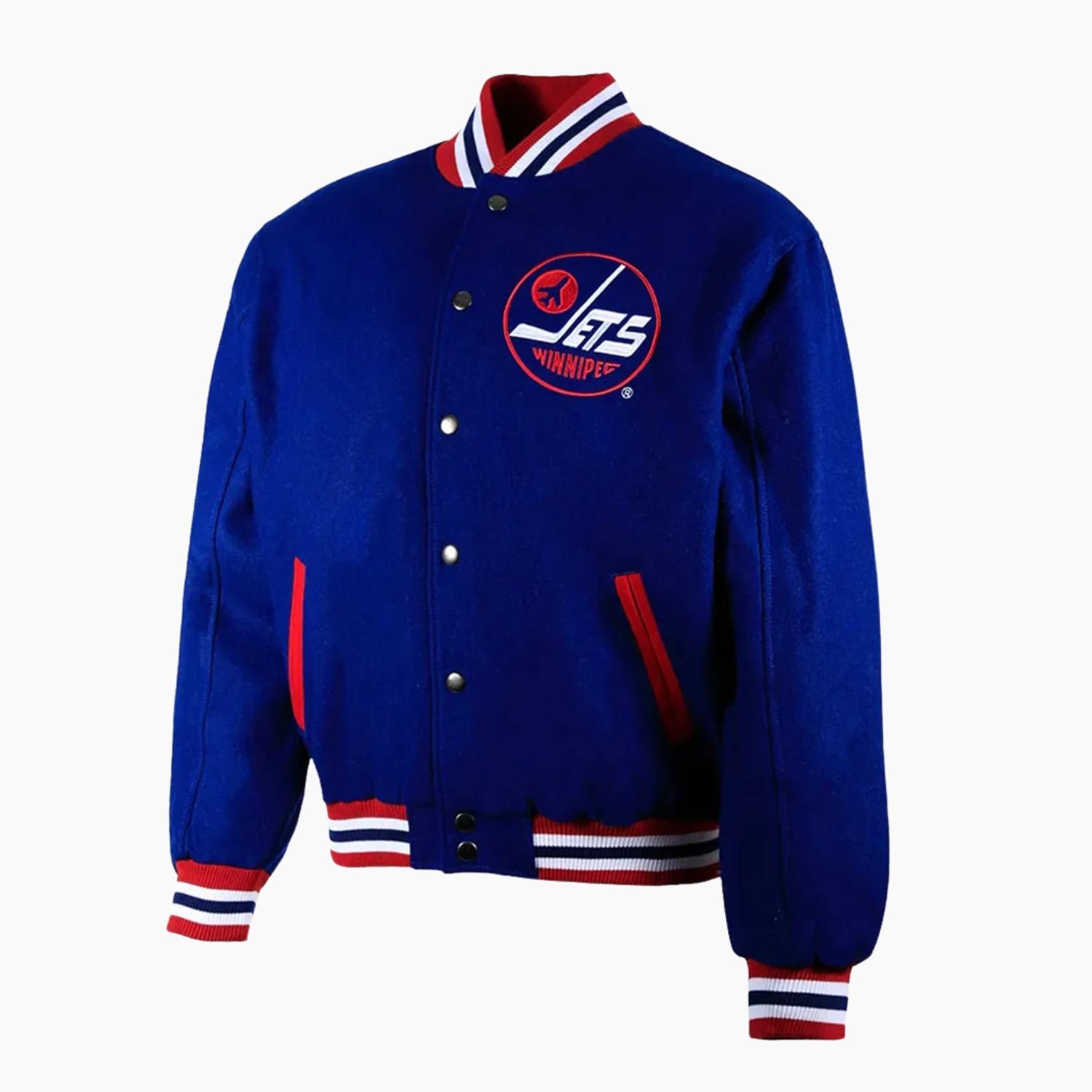 NHL Winnipeg Jets Wool Varsity Jacket NHL Winnipeg Jets Wool Varsity Jacket