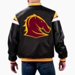 NRL Brisbane Broncos Leather Jacket