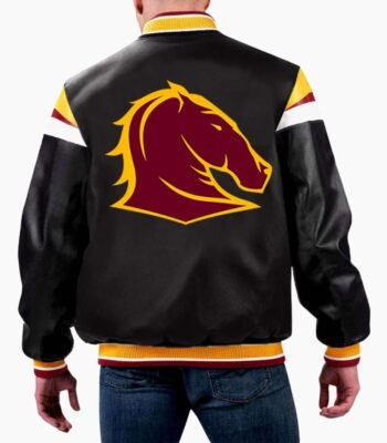 NRL Brisbane Broncos Leather Jacket
