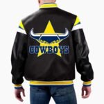 NRL North Queensland Cowboys Leather Jacket