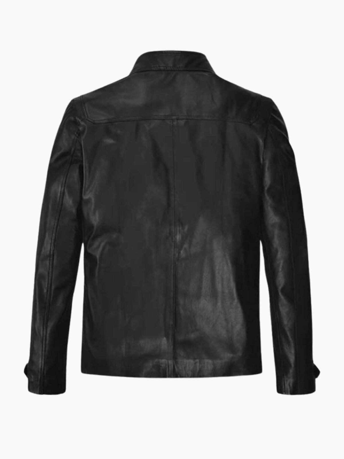 Paul Wesley The Vampire Diaries Black Leather Jacket