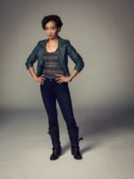 Preacher S01 Tulip O'hare Teal Leather Jacket