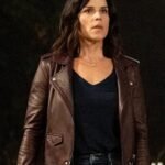 Sidney Prescott Scream Brown Leather Jacket
