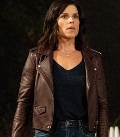 Sidney Prescott Scream Brown Leather Jacket