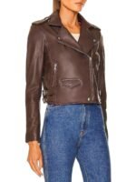Sidney Prescott Scream Brown Leather Jacket