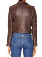Sidney Prescott Scream Brown Leather Jacket