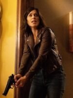 Sidney Prescott Scream Brown Leather Jacket