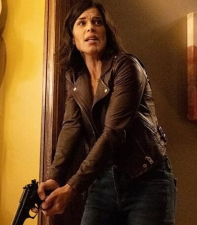 Sidney Prescott Scream Brown Leather Jacket