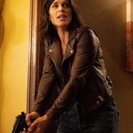 Sidney Prescott Scream Brown Leather Jacket