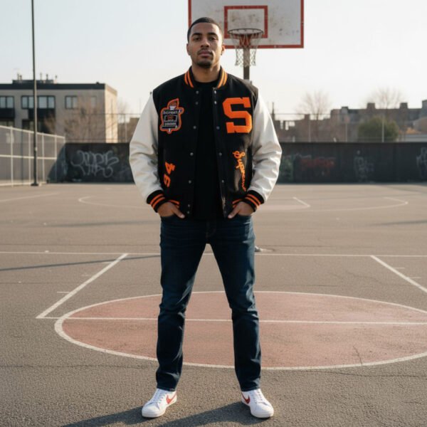 Supreme Team 2019 Black Varsity Jacket