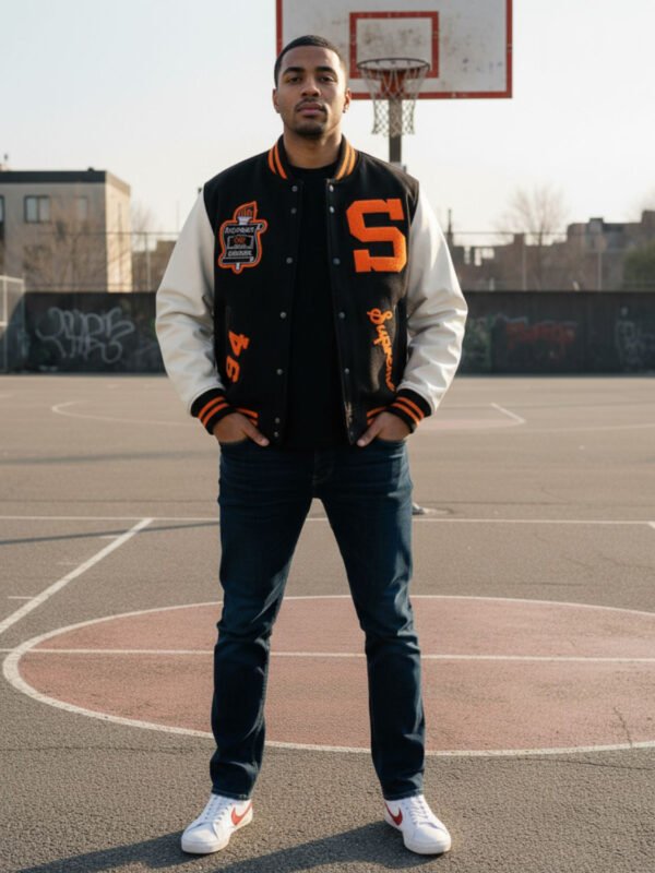 Supreme Team 2019 Black Varsity Jacket