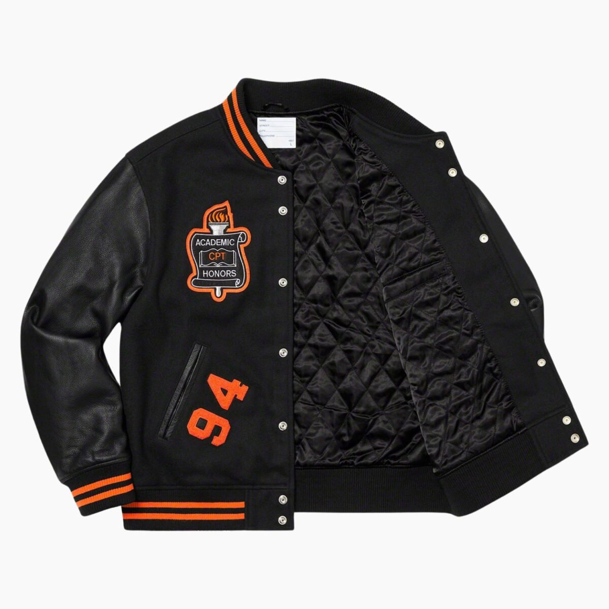 Supreme Team 2019 Black Varsity Jacket