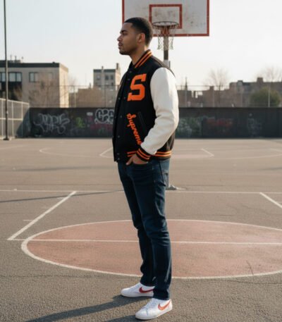 Supreme Team 2019 Black Varsity Jacket