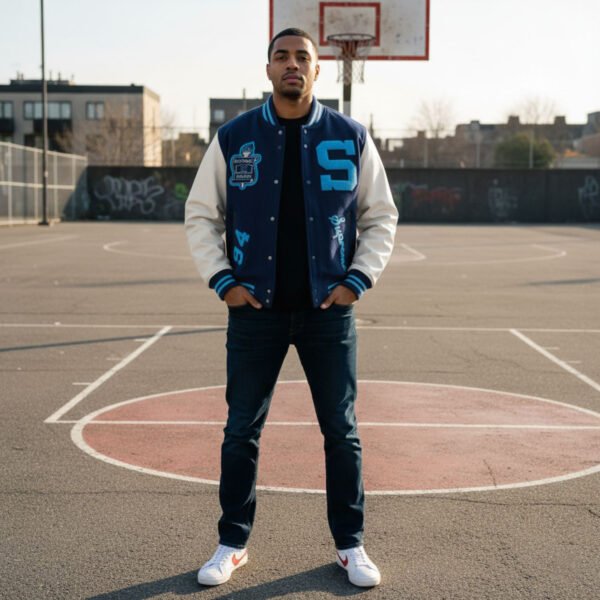 Supreme Team 2019 Blue Varsity Jacket