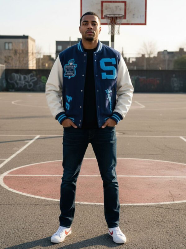 Supreme Team 2019 Blue Varsity Jacket