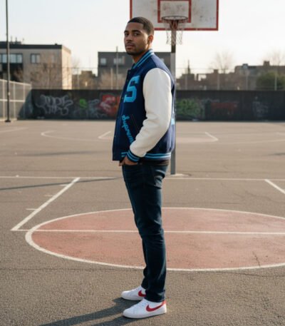 Supreme Team 2019 Blue Varsity Jacket