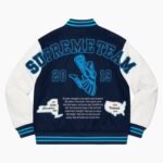 Supreme Team 2019 Blue Varsity Jacket