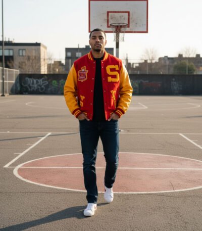 Supreme Team 2019 Red Varsity Jacket