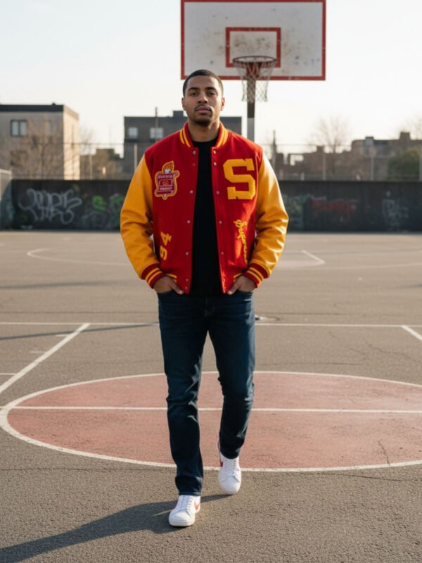 Supreme Team 2019 Red Varsity Jacket