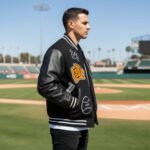 Supreme Tiger Black Varsity Jacket