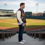 Supreme Tiger Brown Varsity Jacket