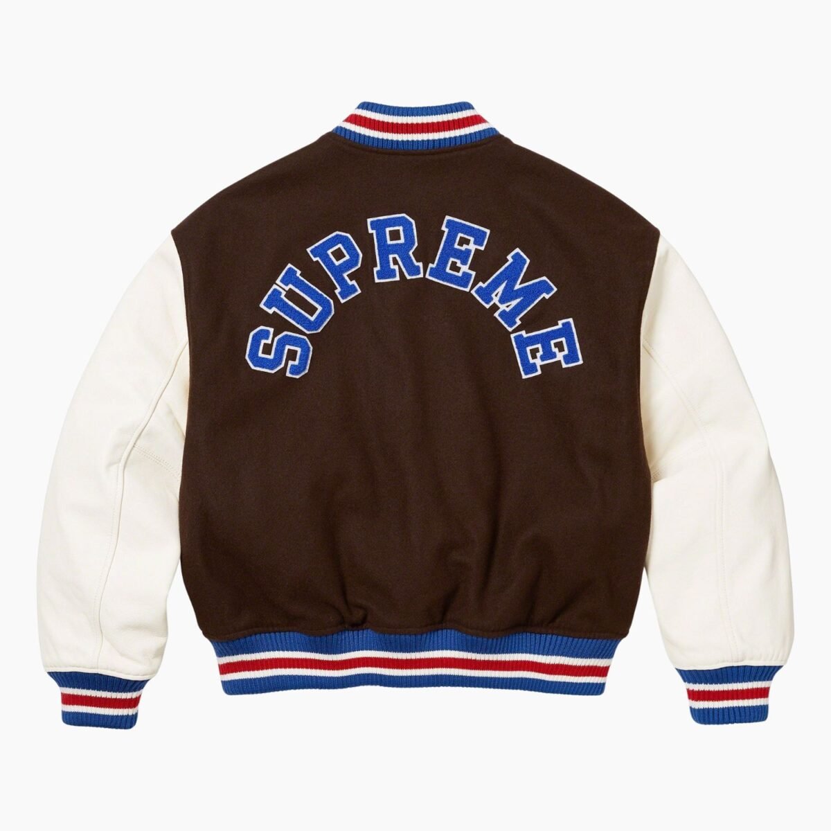 Supreme Tiger Brown Varsity Jacket