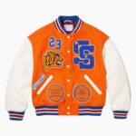 Supreme Tiger Orange Varsity Jacket