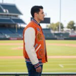 Supreme Tiger Orange Varsity Jacket